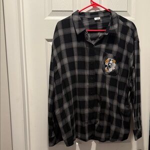 Spirit Halloween flannel